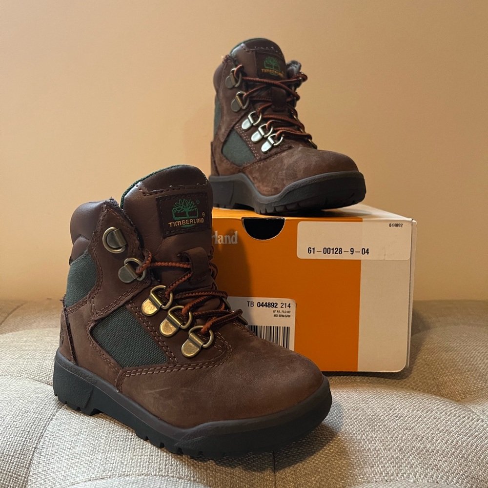 Timberland field boot Kids Brown Boots